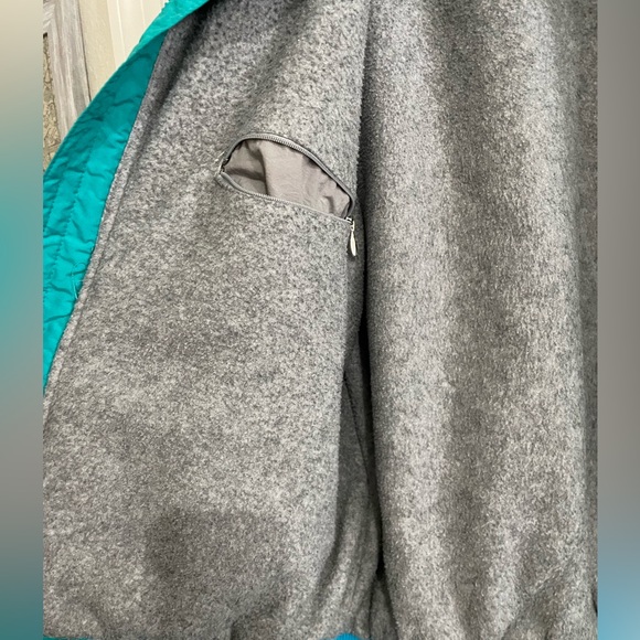 High Seas Vintage Jacket Women's L Teal 1990's Full Zip w/Pockets - Picture 2 of 8